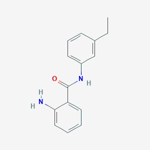 molecular formula C15H16N2O B14137363 2-Amino-N-(3-ethylphenyl)benzamide CAS No. 926209-78-1