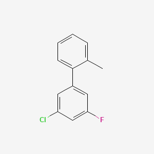 3'-Chloro-5'-fluoro-2-methyl-1,1'-biphenyl