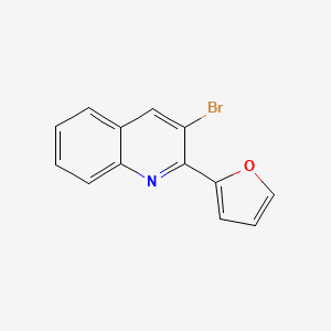 3-Bromo-2-(2-furyl)quinoline