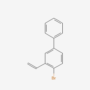 molecular formula C14H11Br B14137475 4-Bromo-3-vinyl-1,1'-biphenyl 