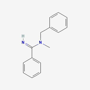 N-benzyl-N-methylbenzenecarboximidamide