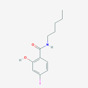 2-Hydroxy-4-iodo-N-pentylbenzamide