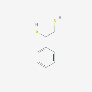 molecular formula C8H10S2 B14137594 1-Phenylethane-1,2-dithiol CAS No. 4208-42-8