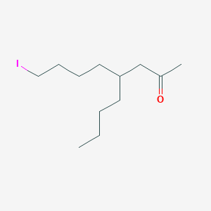 4-Butyl-8-iodooctan-2-one