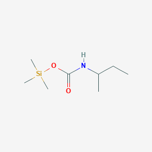 molecular formula C8H19NO2Si B14137774 Trimethylsilyl butan-2-ylcarbamate CAS No. 89029-20-9