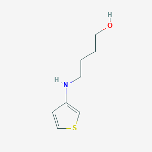 4-(Thiophen-3-ylamino)butan-1-ol