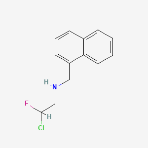 N-(2-Chloro-2-fluoroethyl)-1-naphthalenemethanamine