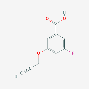 3-Fluoro-5-(prop-2-yn-1-yloxy)benzoic acid