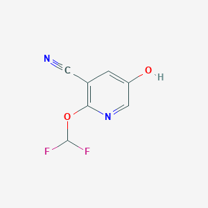2-(Difluoromethoxy)-5-hydroxynicotinonitrile