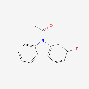 9-Acetyl-2-fluorocarbazole