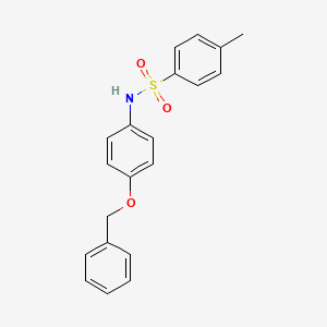 N-(4-(benzyloxy)phenyl)-4-methylbenzenesulfonamide