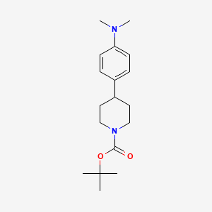 Tert-butyl 4-[4-(dimethylamino)phenyl]piperidine-1-carboxylate