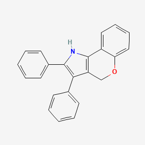 2,3-Diphenyl-1,4-dihydro[1]benzopyrano[4,3-b]pyrrole