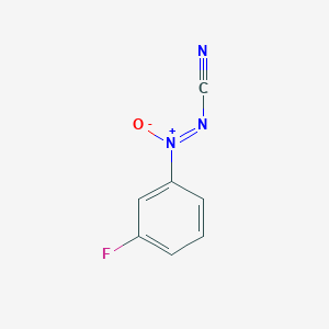 1-[(Z)-Cyano-NNO-azoxy]-3-fluorobenzene