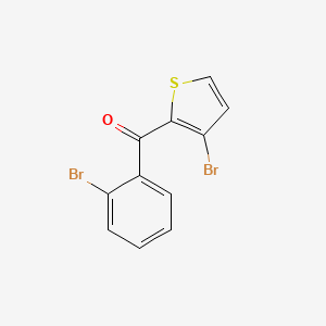 (2-Bromophenyl)(3-bromothiophen-2-yl)methanone