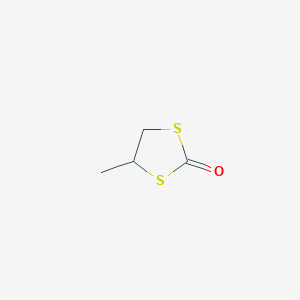 molecular formula C4H6OS2 B141384 4-甲基-1,3-二硫杂环-2-酮 CAS No. 21548-49-2