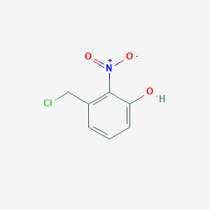 Phenol, 3-(chloromethyl)-2-nitro-