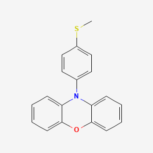 10-(4-(Methylthio)phenyl)-10H-phenoxazine