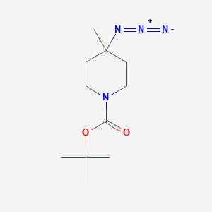 1,1-Dimethylethyl 4-azido-4-methyl-1-piperidinecarboxylate