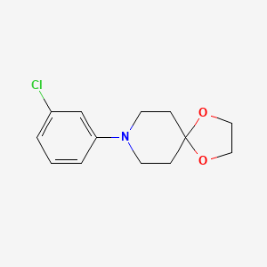 molecular formula C13H16ClNO2 B14138690 8-(3-Chlorophenyl)-1,4-dioxa-8-azaspiro[4.5]decane 