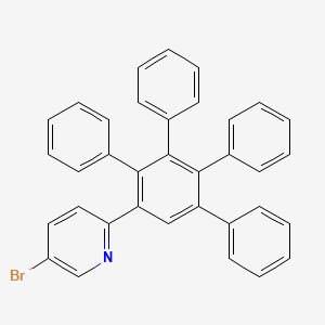 2-(2',3',4',5'-Tetraphenyl)phenyl-5-bromopyridine