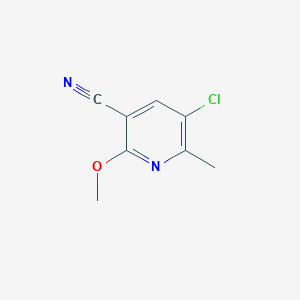 5-Chloro-2-methoxy-6-methyl-3-pyridinecarbonitrile