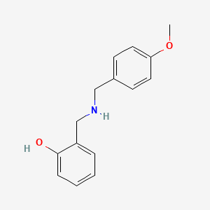 2-{[(4-Methoxybenzyl)amino]methyl}phenol