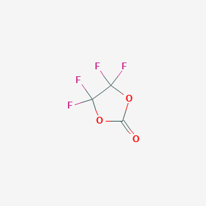 molecular formula C3F4O3 B141388 4,4,5,5-Tetrafluoro-1,3-dioxolan-2-one CAS No. 183301-46-4