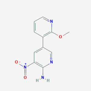 2'-Methoxy-5-nitro-[3,3'-bipyridin]-6-amine