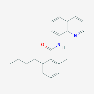 2-Butyl-6-methyl-N-(quinolin-8-yl)benzamide