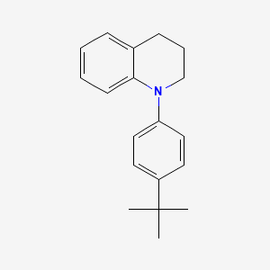 molecular formula C19H23N B14138937 1-(4-tert-Butylphenyl)-1,2,3,4-tetrahydroquinoline 