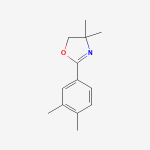 2-(3,4-Dimethylphenyl)-4,5-dihydro-4,4-dimethyloxazole