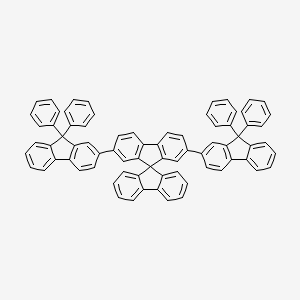 2,7-bis(9,9-diphenyl-9H-fluoren-2-yl)-9,9'-spirobi[fluorene]