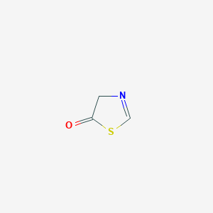 molecular formula C3H3NOS B14139448 5(4H)-Thiazolone CAS No. 5666-38-6