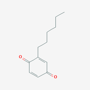 2-Hexylcyclohexa-2,5-diene-1,4-dione