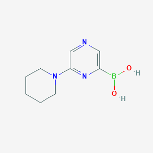 6-(Piperidin-1-yl)pyrazine-2-boronic acid