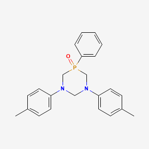 1,3,5-Diazaphosphorine, hexahydro-1,3-bis(4-methylphenyl)-5-phenyl-, 5-oxide