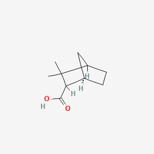 (1R-endo)-3,3-Dimethylbicyclo(2.2.1)heptane-2-carboxylic acid