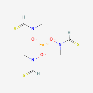 molecular formula C6H12FeN3O3S3 B14139753 Fluopsin B CAS No. 31323-26-9