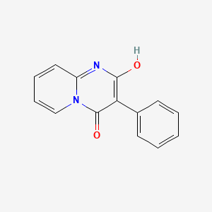 molecular formula C14H10N2O2 B1413986 2-hydroxy-3-phenyl-4H-pyrido[1,2-a]pyrimidin-4-one CAS No. 95533-95-2