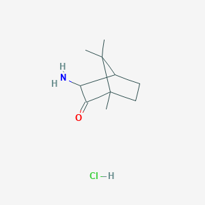 3-Amino-1,7,7-trimethylbicyclo[2.2.1]heptan-2-one--hydrogen chloride (1/1)