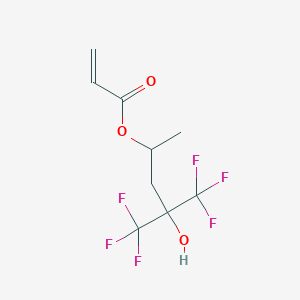 1,1,1-Trifluoro-2-trifluoromethyl-2-hydroxy-4-pentyl acrylate