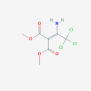 Dimethyl (1-amino-2,2,2-trichloroethylidene)propanedioate