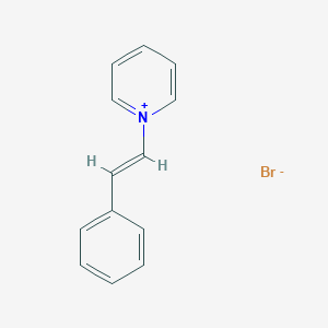 1-[(E)-2-Phenylethenyl]pyridin-1-ium bromide