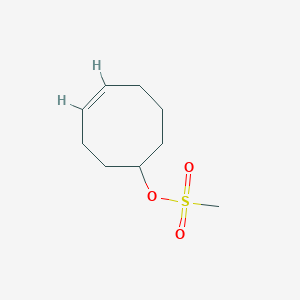 4-Cycloocten-1-ol, methanesulfonate, (Z)-