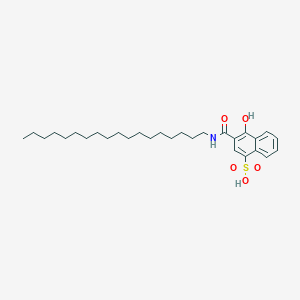 1-Naphthalenesulfonic acid, 4-hydroxy-3-[(octadecylamino)carbonyl]-