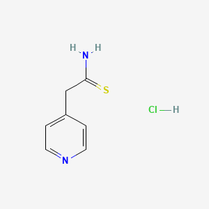 2-(Pyridin-4-yl)ethanethioamide hydrochloride