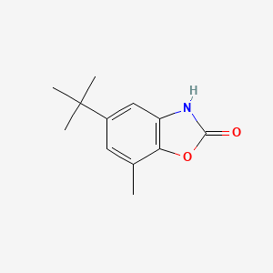 5-tert-Butyl-7-methyl-1,3-benzoxazol-2(3H)-one