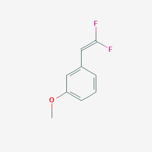 Benzene, 1-(2,2-difluoroethenyl)-3-methoxy-