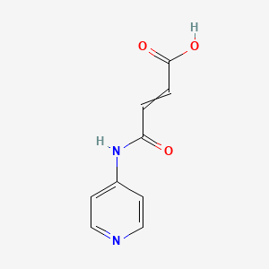 molecular formula C9H8N2O3 B14140745 4-Oxo-4-(pyridin-4-ylamino)but-2-enoic acid CAS No. 524724-78-5